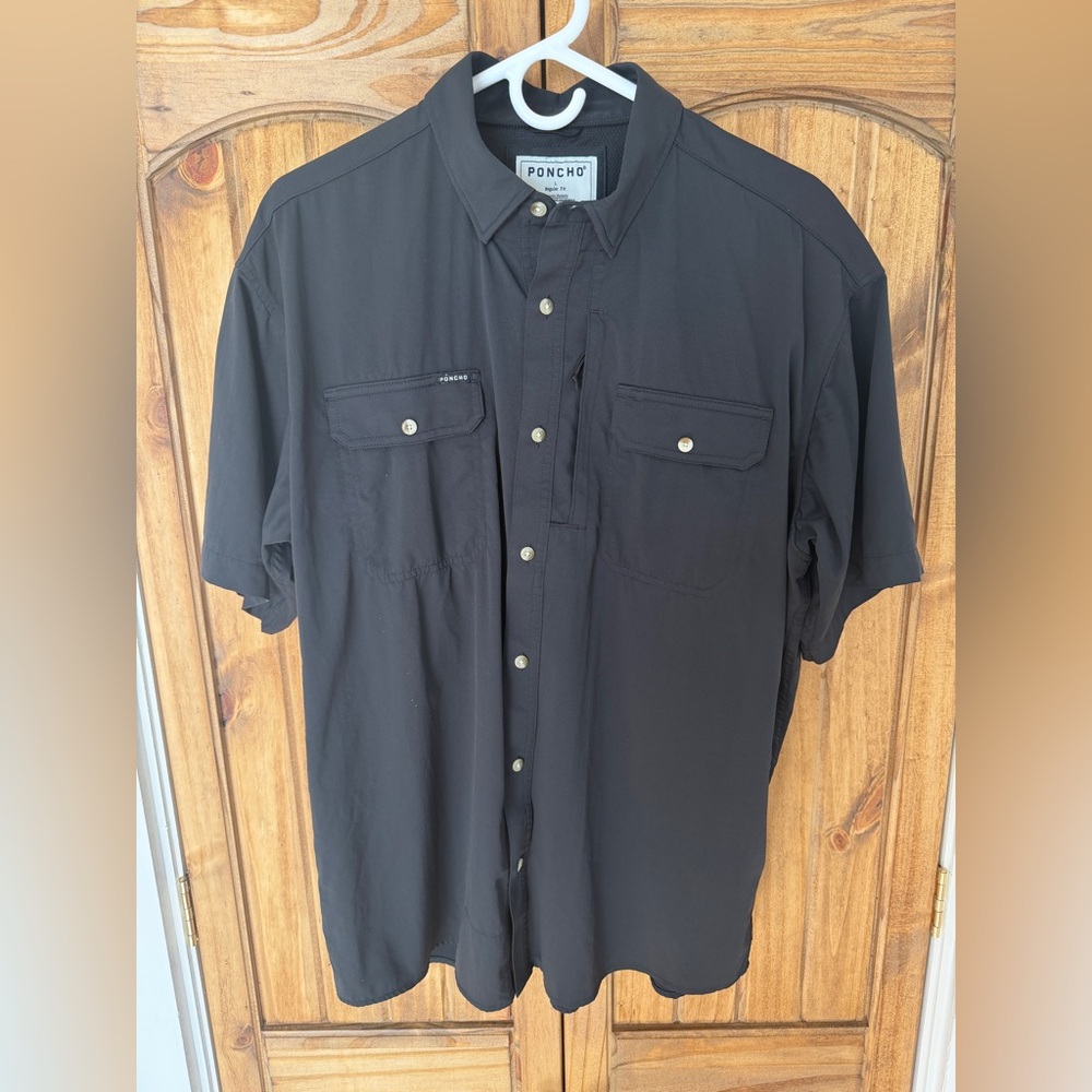 Poncho The Burnt End | Black | Large | Regular (READ)